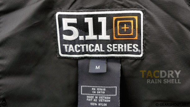 511 Tactical TacDry Rain Shell photo 1