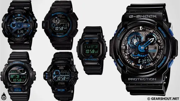 Новая модель Casio G-Shock GA-300 и серия G-Shock Initial Blue G-Shock-Initial-Blue-photo-2