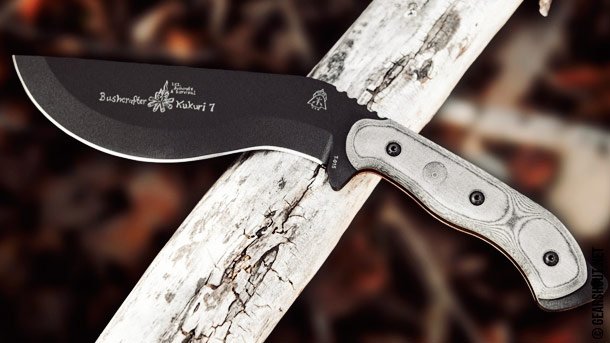 Bushcrafter Kukuri 7 - оригинальный нож для выживания и бушкрафта TOPS-Bushcrafter-Kukuri-7-photo-1