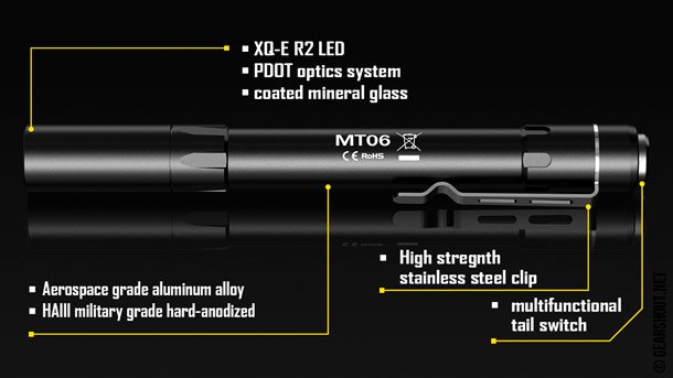 Nitecore MT06 - новый повседневный светодиодный фонарь в формате ручки Nitecore-MT06-photo-3
