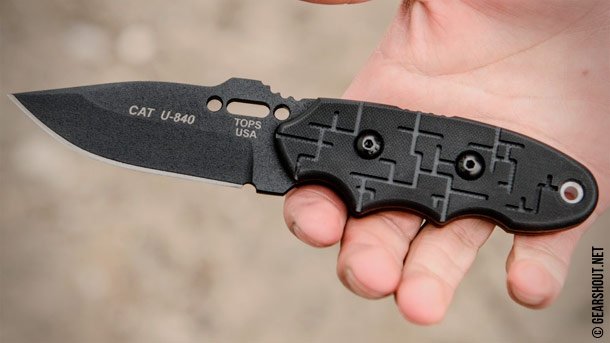 C.A.T. 200 и C.A.T. 203 - ножи с фиксированным клинком от TOPS Knives CAT-200-Cryptic-Cyber-Scales-photo-4