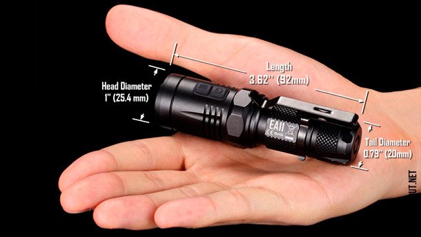 Небольшой и мощный светодиодный фонарь Nitecore EA11 Nitecore-EA11-photo-4