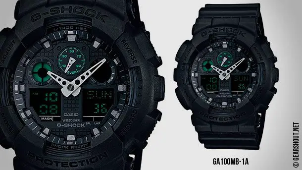 G-Shock Military Black - новая лимитированная серия популярных часов Casio-G-Shock-Military-Black-photo-3