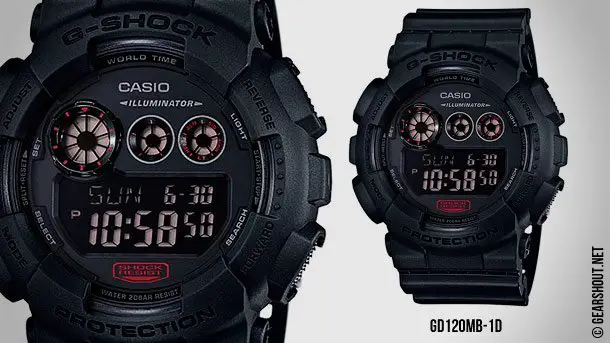 G-Shock Military Black - новая лимитированная серия популярных часов Casio-G-Shock-Military-Black-photo-5