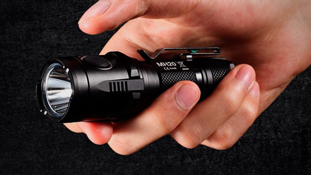 Небольшой и мощный светодиодный фонарь Nitecore MH20 Nitecore-MH20-1000lm-photo-2