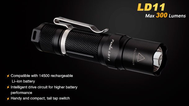 Карманные светодиодные фонари Fenix LD11 и PD25 Fenix-Flashlight-LD11-photo-1