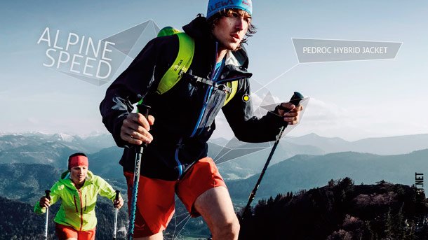 Новая лёгкая куртка для хайкинга Salewa Pedroc Hybrid Jacket