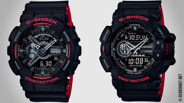 Casio анонсировала новую цветовую серию часов G-Shock Black & Red Layered casio-g-shock-black-red-layered-2016-photo-3