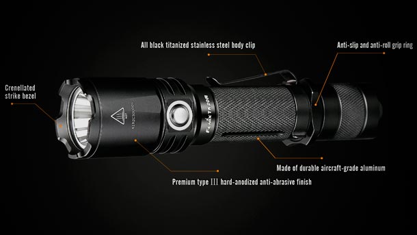 Fenix выпустил новый карманный светодиодный фонарь TK20R из тактической серии fenix-tk20r-flashlight-2016-photo-4