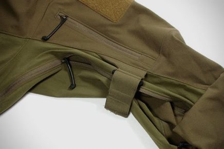 Arc'teryx LEAF Sphinx Halfshell - легкая тактическая куртка Arcteryx-LEAF-Sphinx-Halfshell-2011-photo-6-436x291