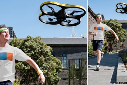 Квадрокоптер Joggobot - ваш партнер на тренировке