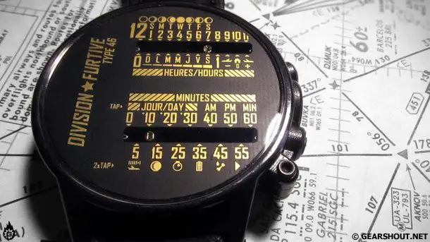 Division Furtive Type 40 и Type 46 - уникальные электромеханические часы