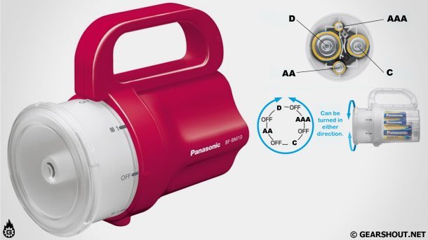 Светодиодный фонарь Panasonic Any Battery Light (BF-BM10) Panasonic-Any-Battery-Light-photo-1