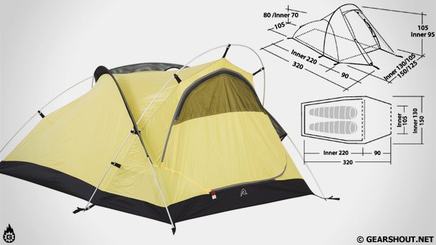 Двухместная туристическая палатка Robens Viper 2 Robens-Viper-2-photo-2