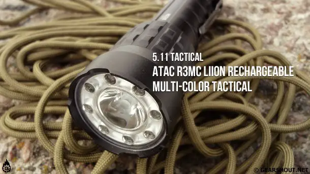 5-11-ATAC-R3MC-LiIon-Rechargeable-Multi-Color-Tactical-Flashlight-photo-1