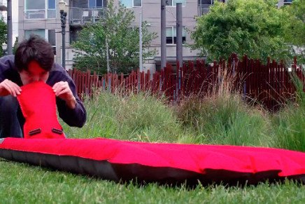 Windcatcher Air Pad - матрас с оригинальной системой надувания