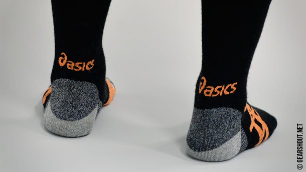 asics winter running sock