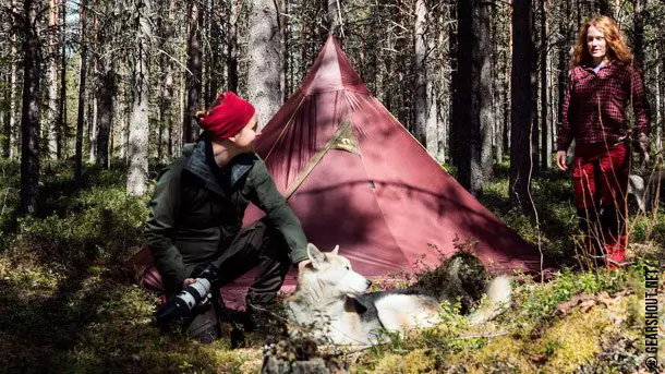 Лёгкая конусообразная палатка Tentipi Olivin Tentipi-Olivin-photo-1