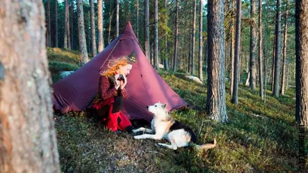Лёгкая конусообразная палатка Tentipi Olivin Tentipi-Olivin-photo-2