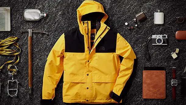 north face 1985 mountain jacket yellow