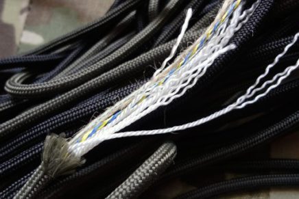 Знакомство с паракордами 550 Type III-J, 550 Type III-F и 550 Type III-S