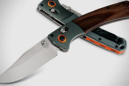 Benchmade дополнит коллекцию HUNT складными ножами Crooked River