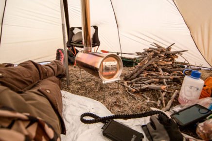 Kifaru выпустила новый лёгкий тент для охотников - Tut Pyramid Shelter Kifaru-Tut-Pyramid-Shelter-2016-photo-5-436x291