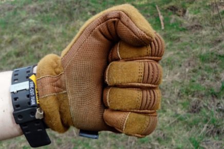 Знакомство с огнеупорными стрелковыми печатками P1G-Tac Frogman Field Gloves P1G-Tac-Frogman-Field-Gloves-Review-photo-4-436x291