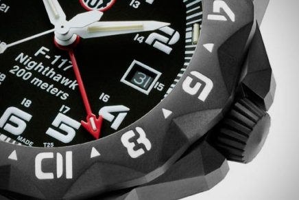 Luminox расширила авиационную коллекцию новой серией часов F-117 Nighthawk GMT 6420 Luminox-F-117-Nighthawk-GMT-6420-Watch-2016-photo-5-436x291