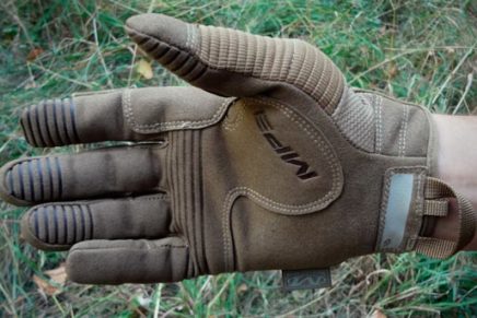Первый взгляд на военно-тактические перчатки Mechanix M-Pact 3 Ultra Knuckle Protection Mechanix-M-Pact-3-Ultra-Knuckle-Protection-Review-2016-photo-6-436x291