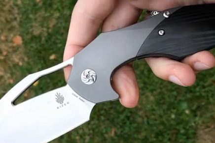 Kizer Cutlery анонсировала на 2017 год выход оригинального складного ножа Megatherium Kizer-Megatherium-Knife-2016-photo-5-436x291