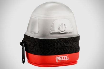 Petzl выпустила транспортировочный футляр-диффузор Noctilight рассчитанный для налобных фонарей Petzl-Noctilight-2017-photo-4-436x291