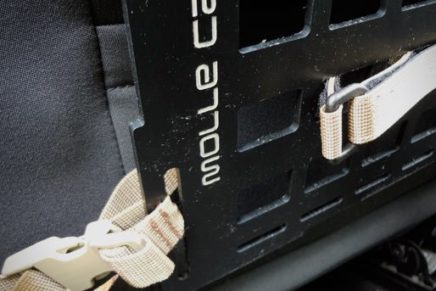 Знакомство с универсальной платформенной панелью GearLab Molle Carrier Panel Type A GearLab-Molle-Carrier-Panel-Type-A-Review-2017-photo-7-436x291