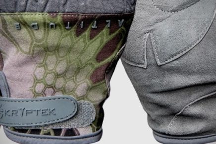 Kryptek расширила линейку охотничьей одежды Altitude моделью перчаток Tora Glove Kryptek-Tora-Glove-Altitude-2017-photo-3-436x291