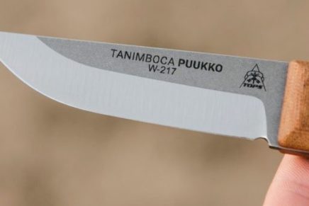 TOPS Knives выпустила новый нож для охоты и бушкрафта - Tanimboca Puukko TOPS-Tanimboca-Puukko-Knife-2017-photo-2-436x291