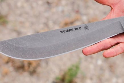TOPS Knives выпустила большой и широкий рабочий нож-мачете TOPS Yacare 10.0 TOPS-Yacare-10-Knife-2017-photo-2-436x291