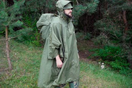 Предварительный обзор водонепроницаемого дождевика-пончо Tatonka Cape