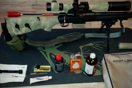 Подробный обзор сборного коврика-пазла для чистки оружия GearLab Cleaning Puzzle Mat Gear-Lab-Cleaning-Puzzle-Mat-Review-2017-photo-9-436x291