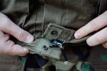 Подробный обзор ключевых особенностей моей полевой куртки для охоты и пешего туризма DYI-Outdoor-Hunting-Jacket-Review-2017-photo-24-436x291