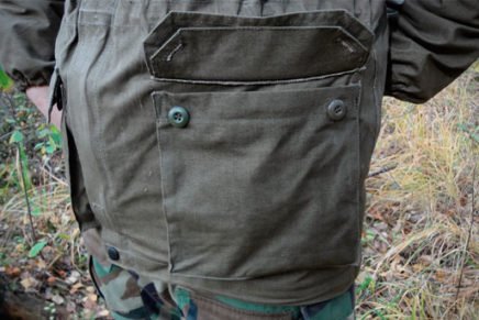Подробный обзор ключевых особенностей моей полевой куртки для охоты и пешего туризма DYI-Outdoor-Hunting-Jacket-Review-2017-photo-28-436x291