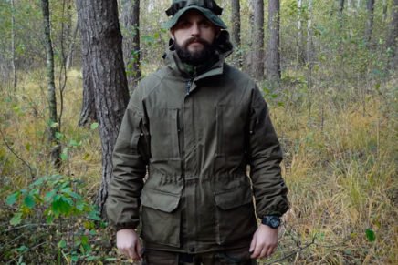 Подробный обзор ключевых особенностей моей полевой куртки для охоты и пешего туризма DYI-Outdoor-Hunting-Jacket-Review-2017-photo-7-436x291