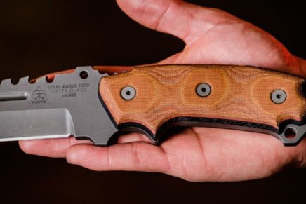 Steel Eagle Delta Class - новые утилитарные ножи для охоты и выживания от TOPS Knives TOPS-Knives-Steel-Eagle-Delta-Class-2017-photo-6-436x291