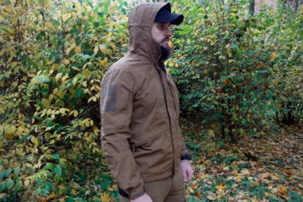 Ознакомительный обзор водостойкой военно-тактической куртки Pentagon Monsoon Jacket Pentagon-Monsoon-Jacket-Review-2017-photo-3-436x291