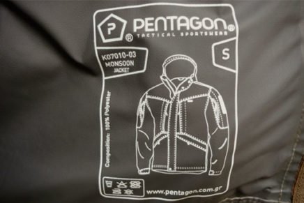 Ознакомительный обзор водостойкой военно-тактической куртки Pentagon Monsoon Jacket Pentagon-Monsoon-Jacket-Review-2017-photo-6-436x291