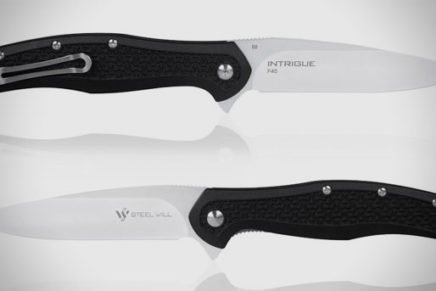 Steel Will Knives готовит на этот сезон абсолютно новую серию карманных ножей Intrigue F45 Steel-Will-Intrigue-F45-Folding-Knife-2018-photo-6-436x291