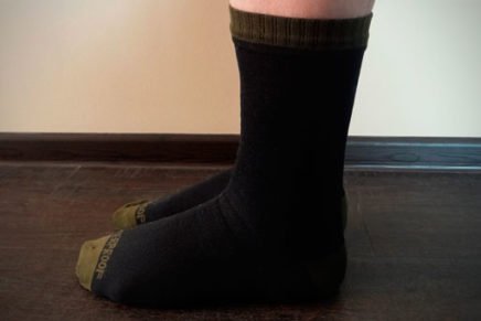 Первые впечатления от водонепроницаемых носков Dexshell Thermlite Socks DS6260 Dexshell-Thermlite-Green-DS6260-review-2018-photo-8-436x291