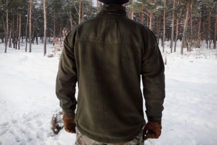 Подробное знакомство с универсальной флисовой курткой Helikon-Tex Classic Army Fleece Helikon-Tex-Classic-Army-Fleece-Review-2018-photo-4-436x291