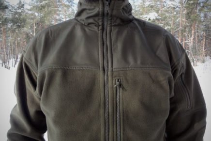 Подробное знакомство с универсальной флисовой курткой Helikon-Tex Classic Army Fleece Helikon-Tex-Classic-Army-Fleece-Review-2018-photo-6-436x291