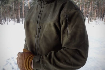 Подробное знакомство с универсальной флисовой курткой Helikon-Tex Classic Army Fleece Helikon-Tex-Classic-Army-Fleece-Review-2018-photo-7-436x291