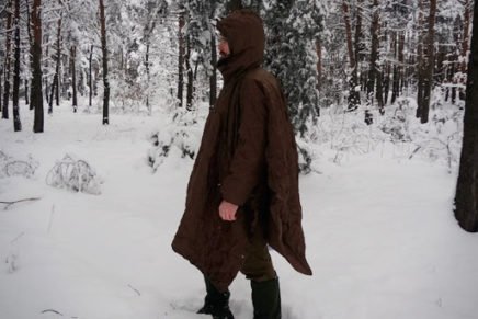 Ознакомительный обзор утеплённого пончо-лайнера Snugpak Insulated Poncho Liner Snugpak-Poncho-Liner-Review-2018-photo-6-436x291